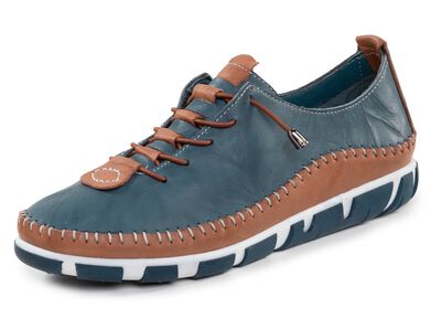 Gemini, lichtgewicht dames veterschoenen, breedte G, met uitneembaar voetbed 