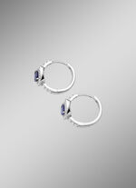 Creolen in zilver 