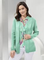 Cardigan met subtiele glans 