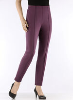Broek met een getailleerde tailleband BORDEAUX