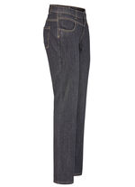 Magische jeans met figuurcorrigerend jeanszadel ZWART