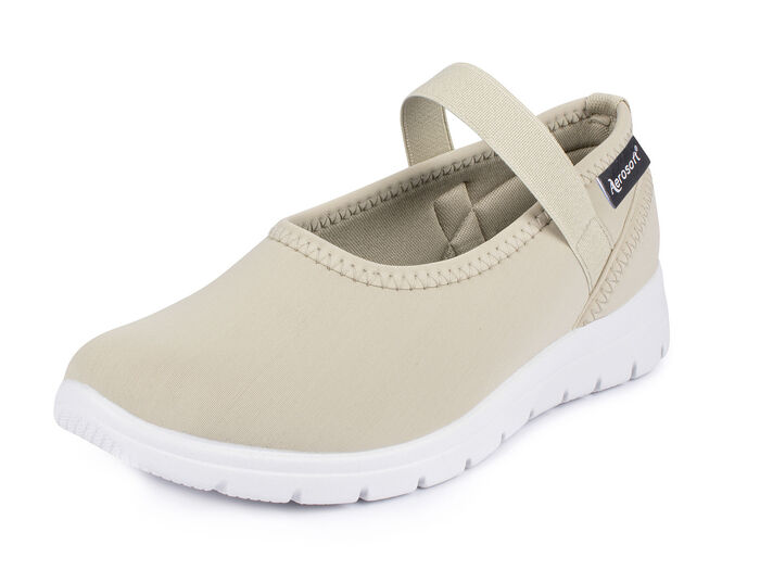 Ballerina stretchschoen BEIGE