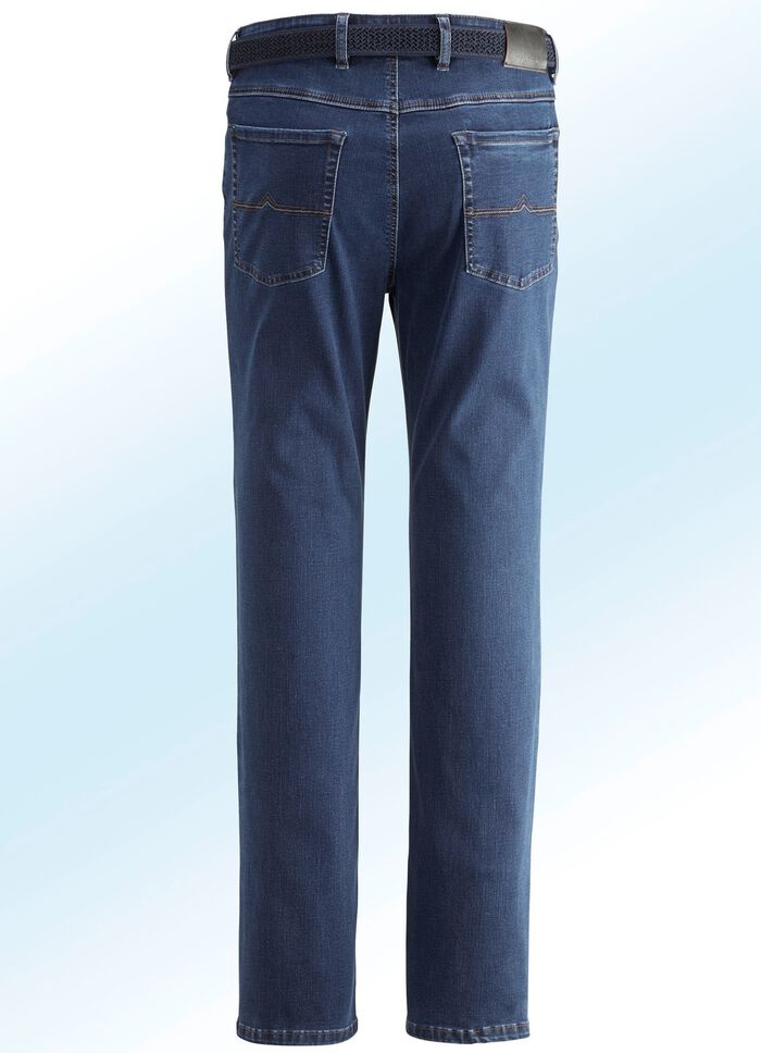 Superstretch jeans van &ldquo;Suprax&rdquo; in 4 kleuren DONKERBLAUW