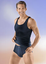 Verpakking van vier slips met zachte tailleband 