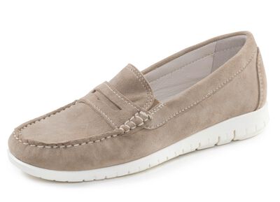 ELENA EDEN, klassieke damespantoffels, breedte H, met uitneembaar voetbed 