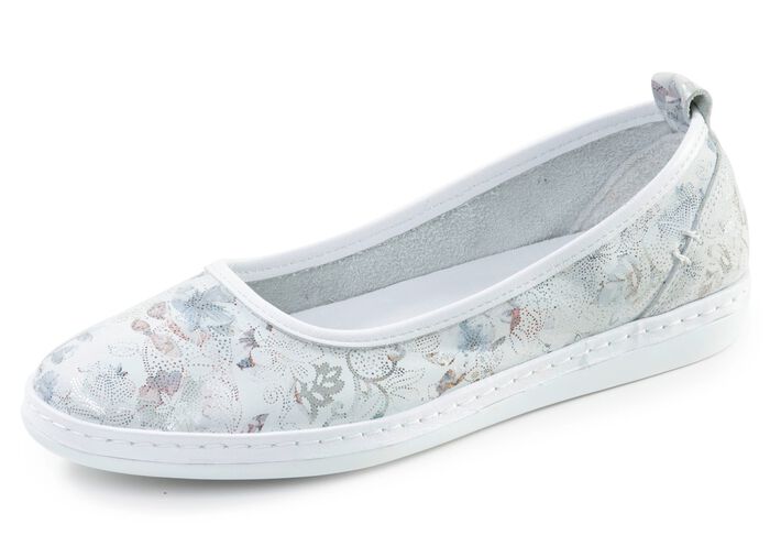 Andrea Conti, chique damesballerina's, breedte G, met uitneembaar voetbed 