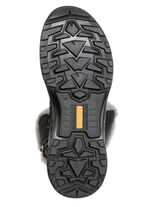 Gevoerde dameslaarzen, winterschoenen, breedte H, met rits SCHWARZ
