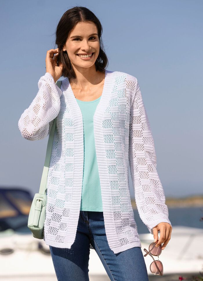 Vest met een subtiele glans 