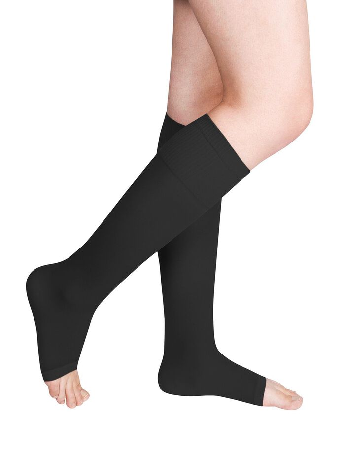 Set van drie steunkniekousen 