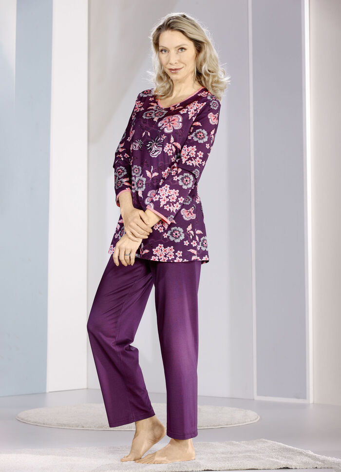 Laurina pyjama, lange mouwen en lange broek 