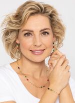 Kleurrijke elegantie: armband met kwarts in verschillende kleuren 