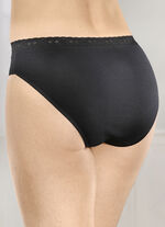 Set van vier slips met elastische kanten tailleband 