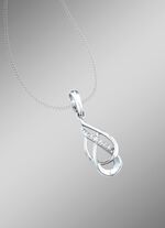 Nostalgische kettinghanger van platina 