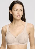 Susa set van twee bh‘s met kanten inzetten 1X AUBERGINE, 1X WIT