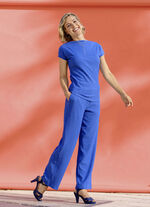 Pull-on broek met zijzakken 