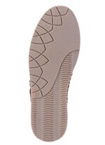 Gemini sandaal van zacht nappaleer met decoratieve perforaties 