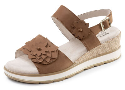 ELENA EDEN, lichte damessandalen, breedte G, met klittenbandsluiting 