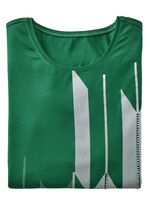 Shirt met contrastprint 