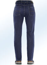 Superstretch jeans van “Suprax” in 4 kleuren DONKERBLAUW