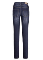 Jeans met push-up effect DONKERBLAUW
