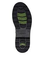 Remonte, gevoerde dames enkellaarsjes, winterschoenen, breedte G, met lamsvacht ZWART