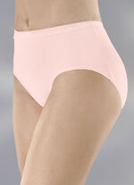Sloggi Basic+ Midi set van drie slips 1X VIOLET, 1X POEDER, 1X VONKEN
