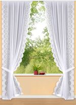 Romeinse gordijnset met universele railtape 