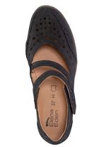 ELENA EDEN, comfortabele damespumps, breedte H, met uitneembaar voetbed DUNKELBLAU