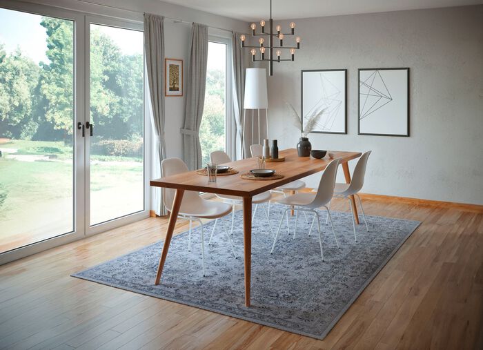 Klassiek tapijt met prachtige ornamenten 