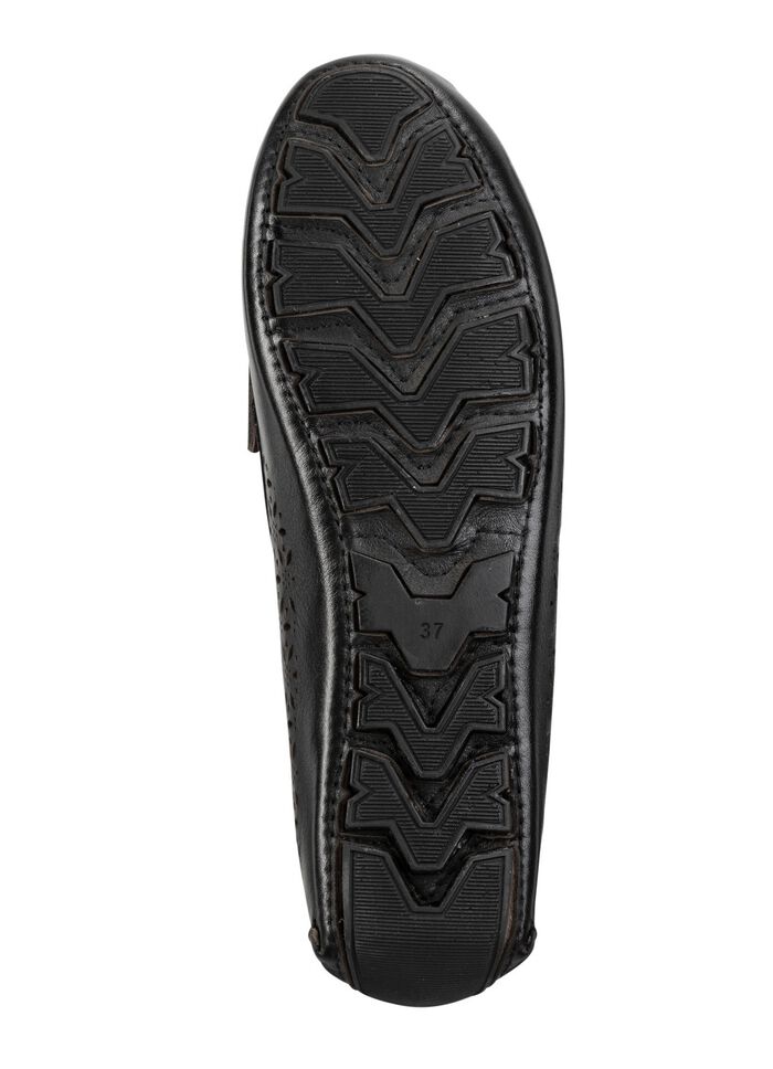 Gemini pantoffels van schaduwrijk nappaleer 