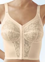 Susa bh in lang model, met sluiting vooraan HUIDKLEURIG