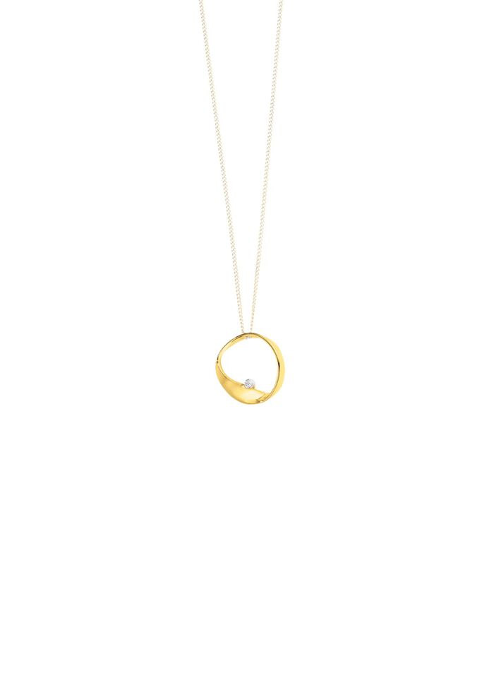 Smaakvolle hanger in tweekleurig 