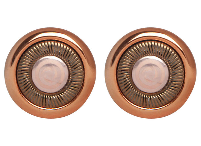 2 reservehoofden voor Roxy Pocket Shaver haarverwijderaar 