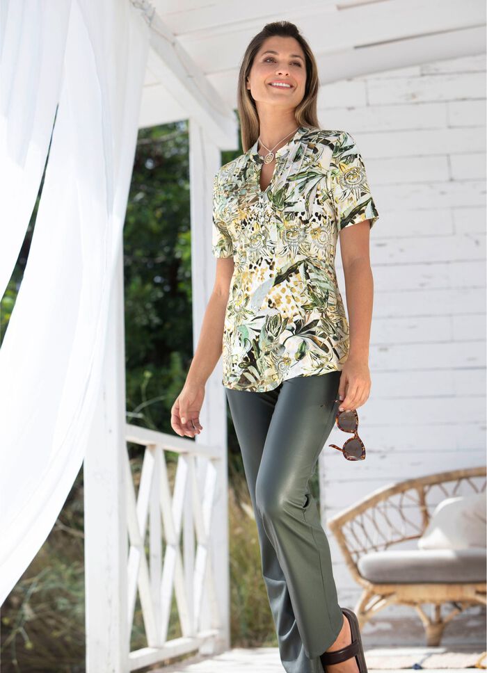 Shirttuniek met elastaan 