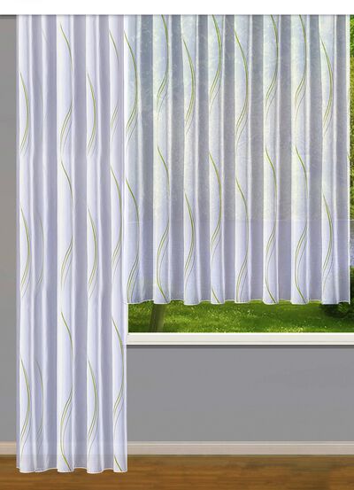 Opbergsysteem in golfdesign met universele railband 