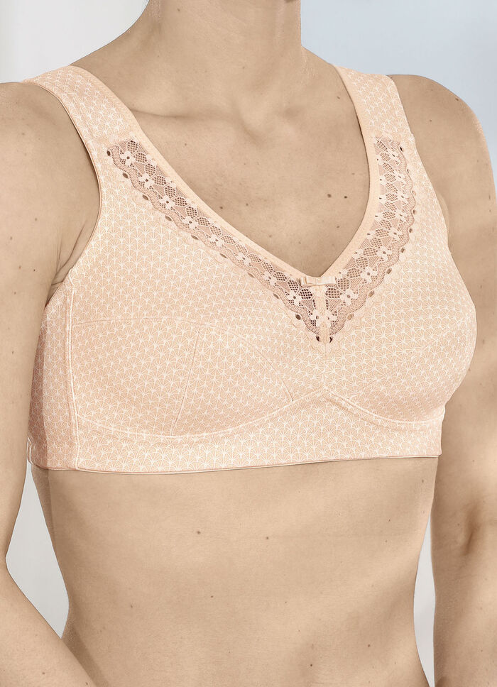 Susa-bh met elastische kant bij het decolleté 