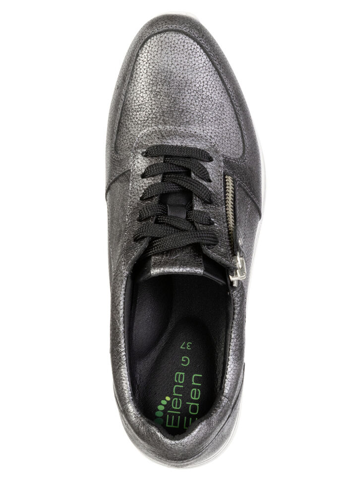 ELENA EDEN, comfortabele damessneakers, breedte G, met uitneembaar voetbed ALTSILBER