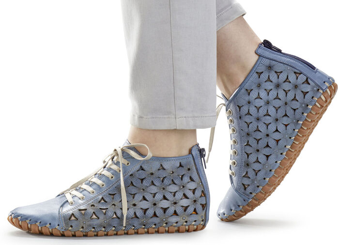 Gemini laarsje met praktische hielritssluiting JEANS