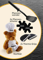 STONELINE® kookpannenset, 15-delig ANTHRAZIT