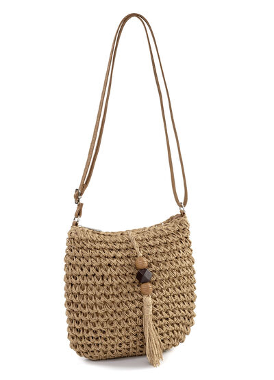 Zomertas, dames, met verstelbare schouderband 