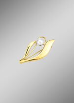 Prachtige speld met zoetwaterparel 