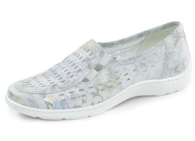 Waldl&auml;ufer, zomerpantoffels voor dames, breedte H, met uitneembaar voetbed 