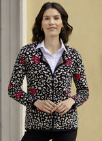Vest in jacquarddessin 