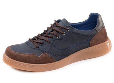 GINO GALANTE, klassieke heren veterschoen, met uitneembaar voetbed 