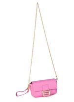 Laurina tas met trendy metalen sieraden ROZE