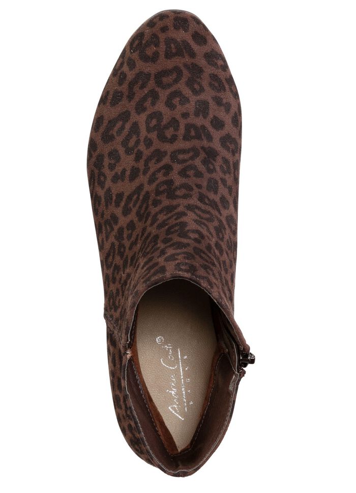 Andrea Conti, trendy dames enkellaarsjes, met rits 