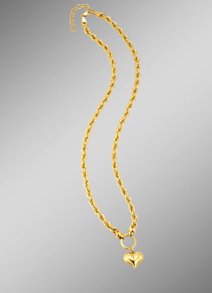 Koordketting met harthanger 