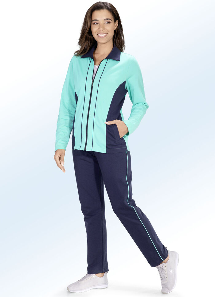 Vrijetijdspak met zijzakken 