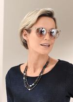 Tijdloos elegante 3-rijige ketting 