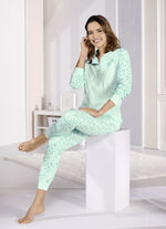 Twee-pack pyjama's met manchetten 
